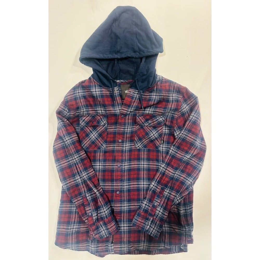 Vans Hooded Flannel Shirt Jacket